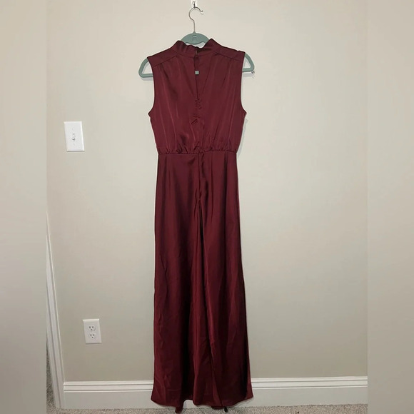 Lulu’s Classic Elegance Satin Dress — Size M - Picture 6 of 13